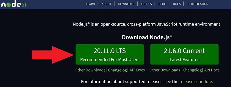 How to update Node in Windows