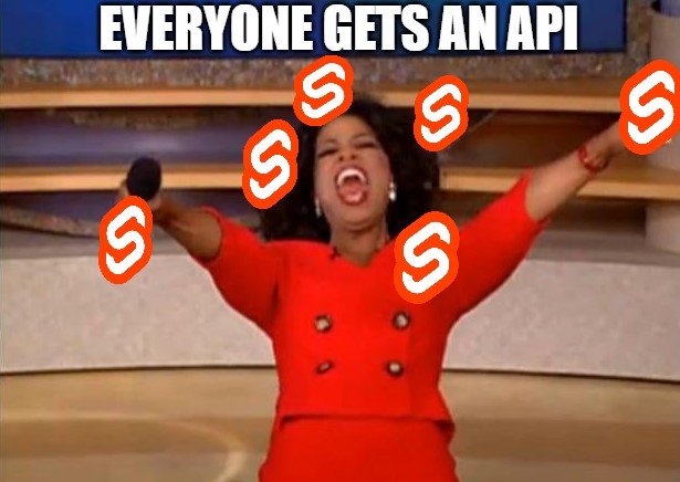 Everyone gets an API with SvelteKit